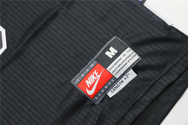 Maillot Authentique Manche Courte Bulls Jordan 23 Noir